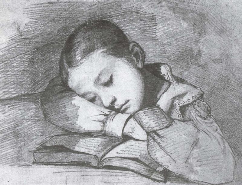 Portrait of Juliet, Gustave Courbet